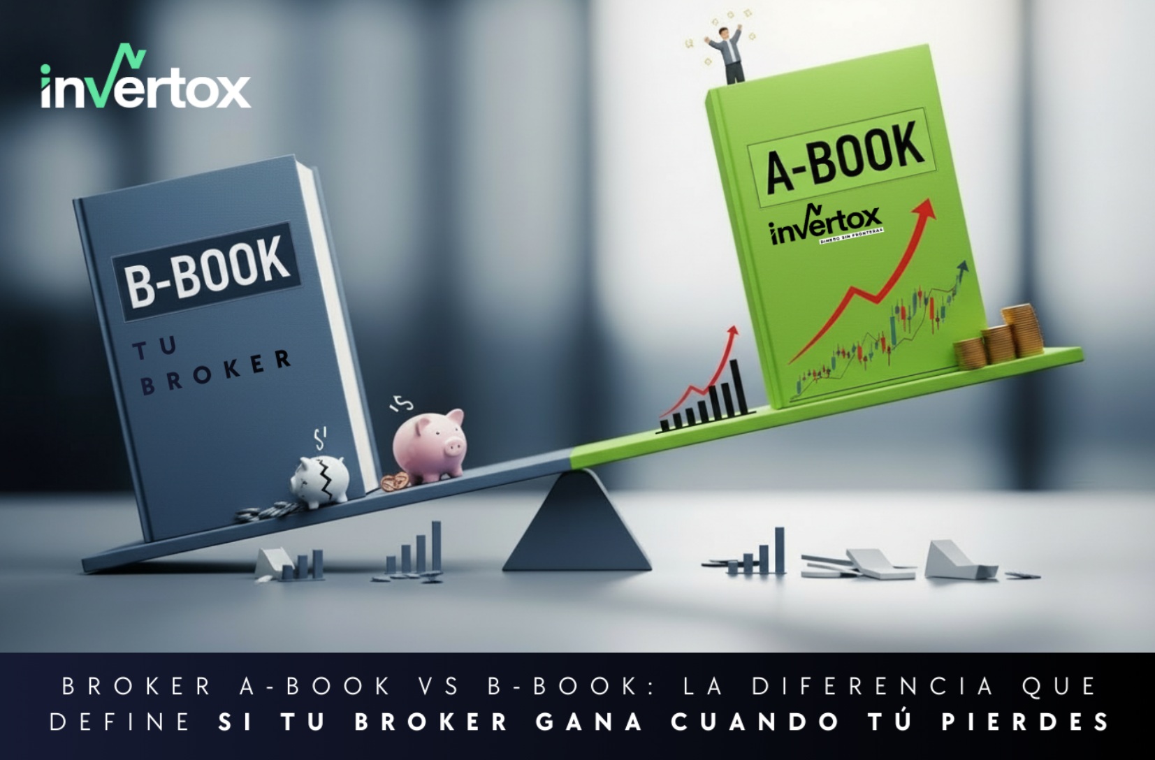Broker A-Book vs B-Book: la diferencia que define si tu broker gana cuando tú pierdes