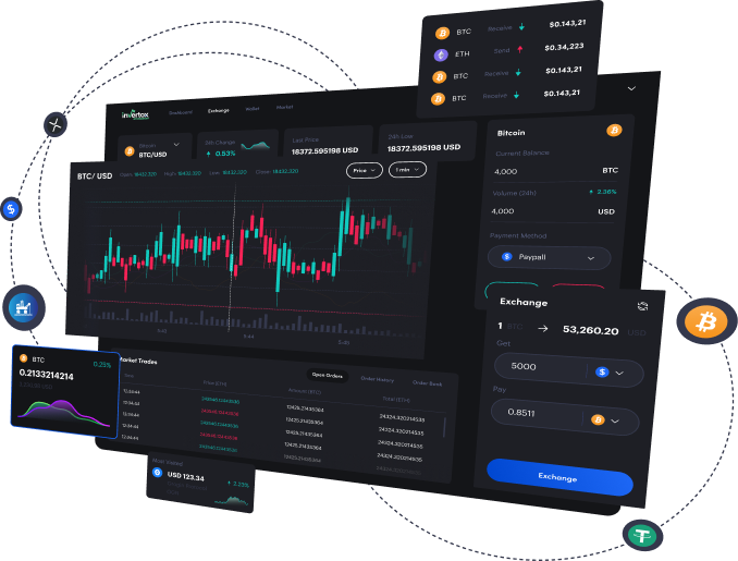 Trading Platform Illustration
